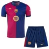 Maillot de Supporter FC Barcelone Domicile 2024-25 Pour Enfant